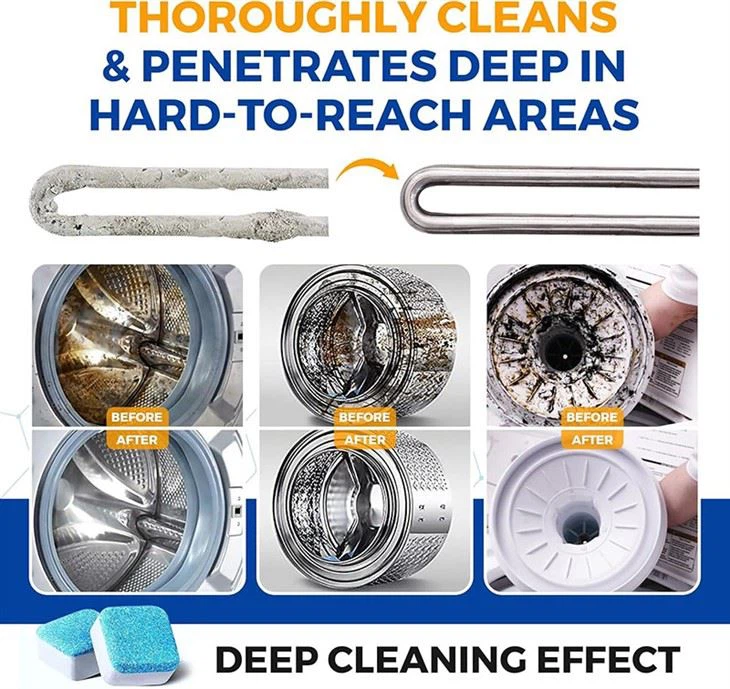 Cleaning Washing Machine Tablets